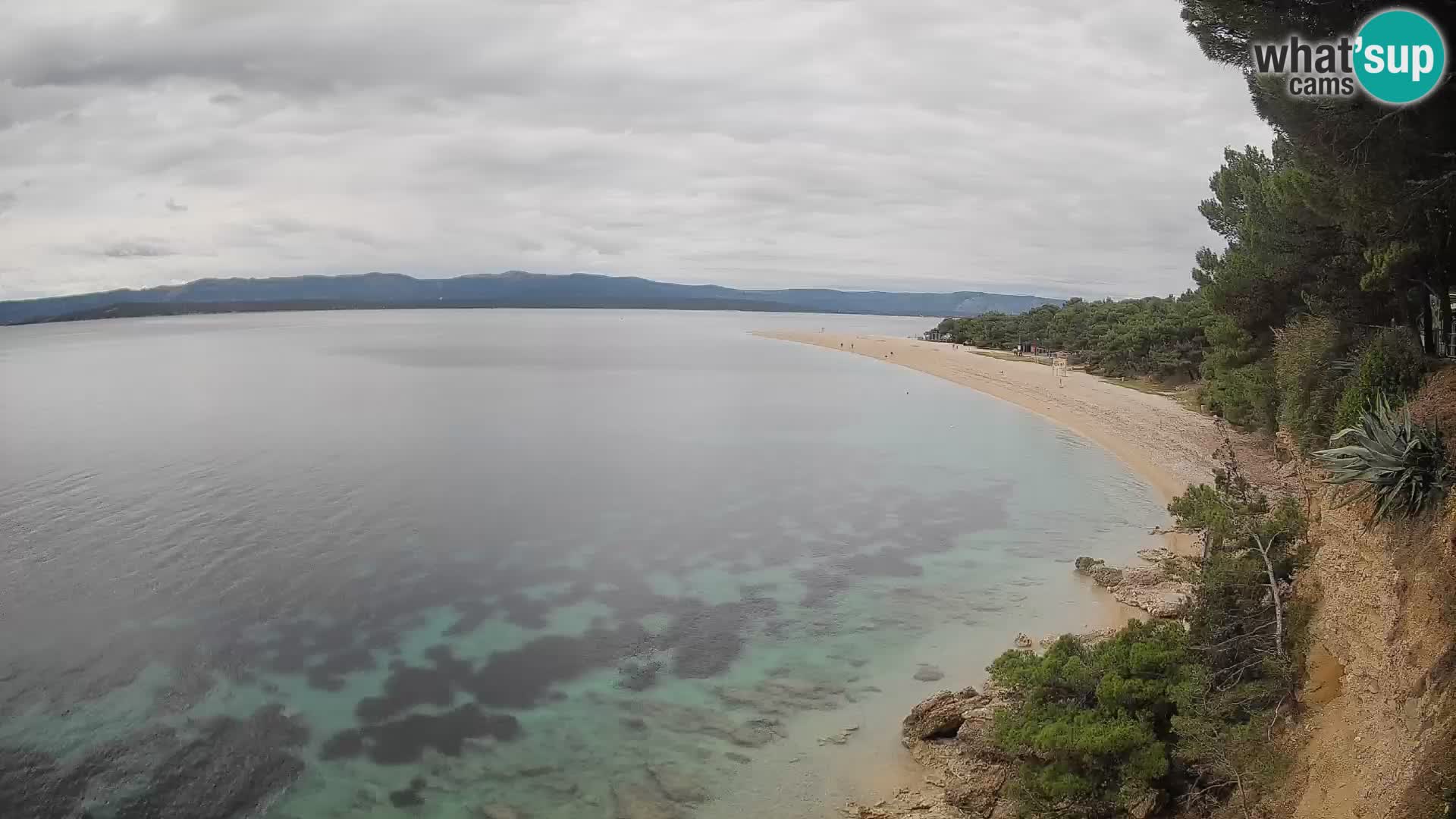 Webcam Bol Zlatni Rat – Live View from Brač Island