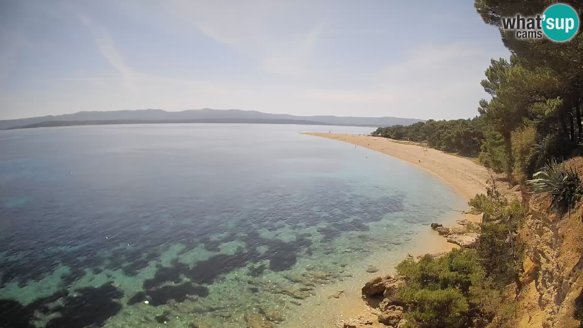 Webcam Bol Zlatni Rat – Live View from Brač Island