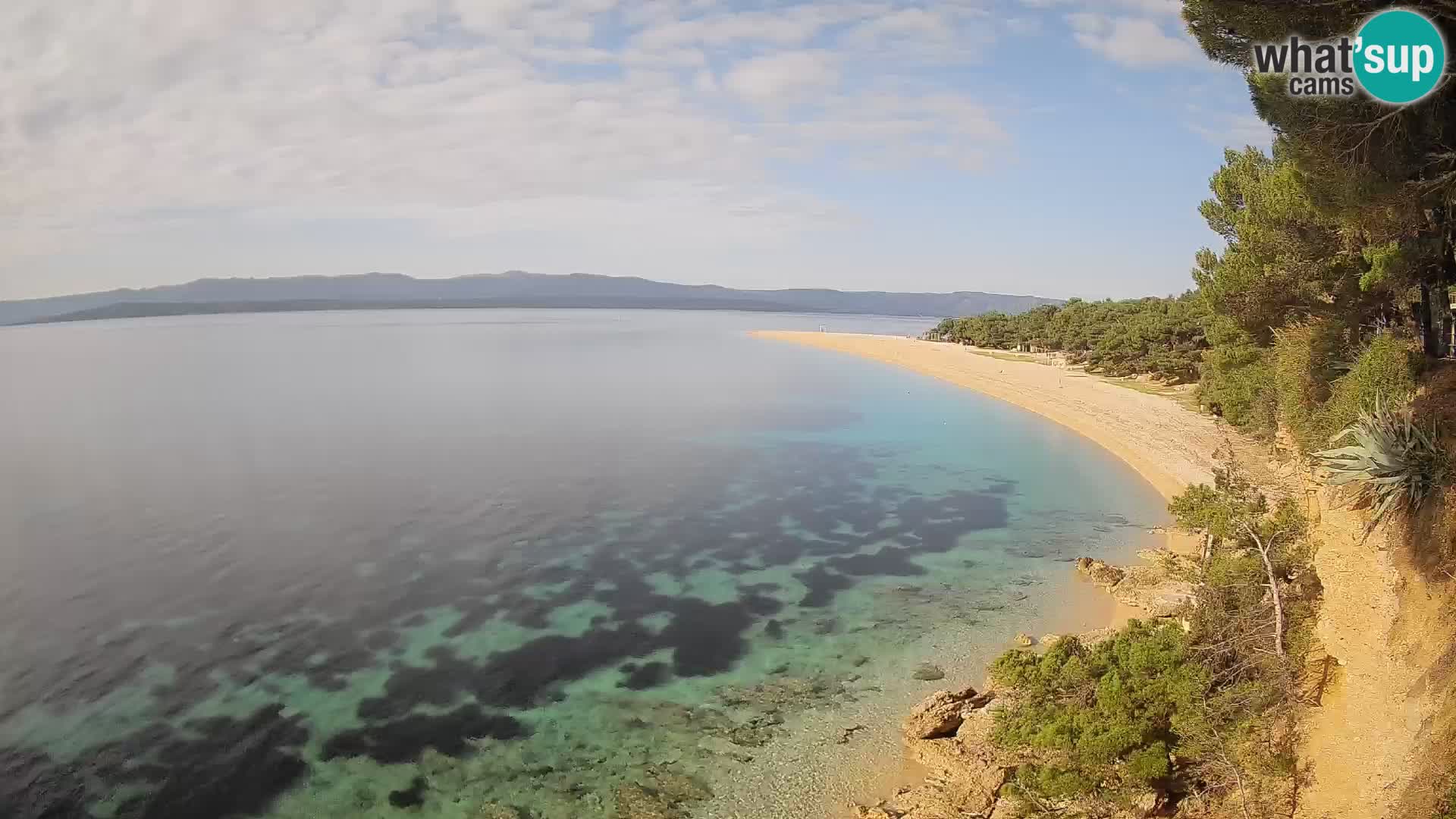 Webcam Bol Zlatni Rat – Live View from Brač Island