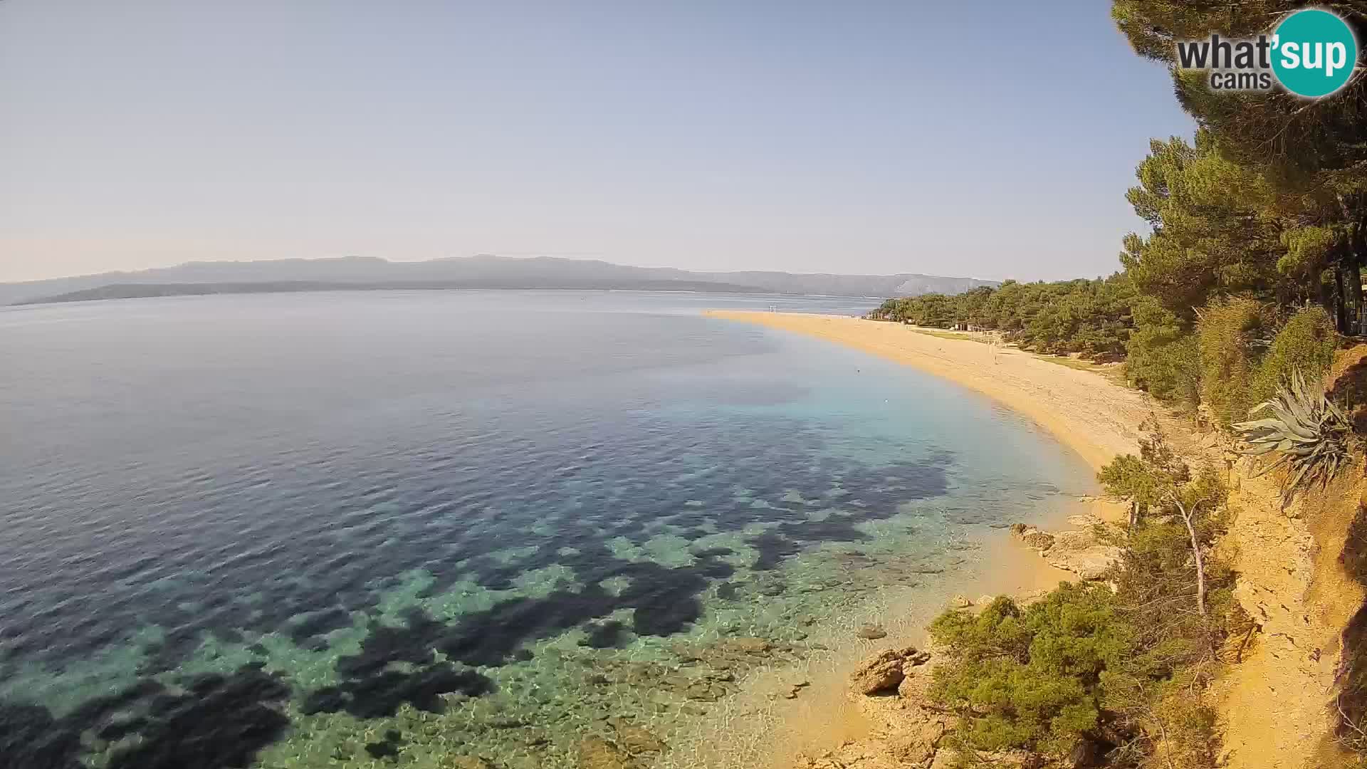 Webcam Bol Zlatni Rat – Live View from Brač Island