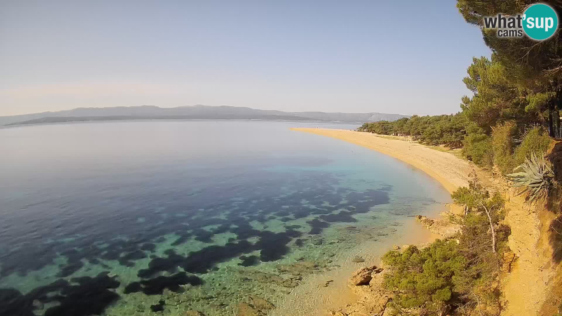 Webcam Bol Zlatni Rat – Vue en direct depuis l’île de Brač