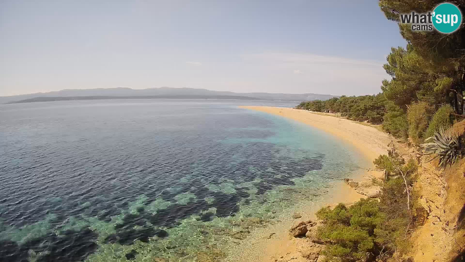 Webcam Bol Zlatni Rat – Live View from Brač Island