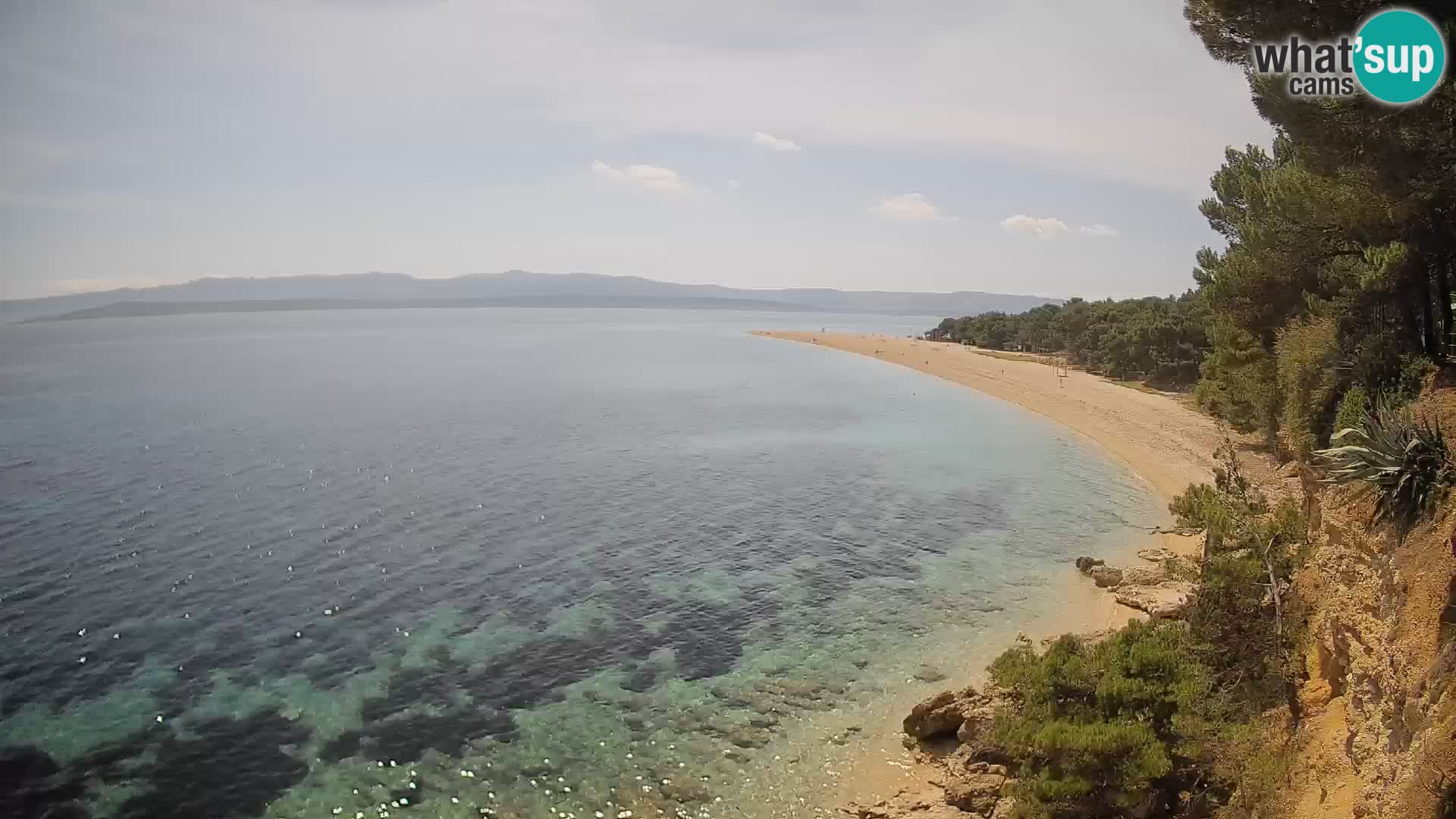 Webcam Bol Zlatni Rat – Vue en direct depuis l’île de Brač