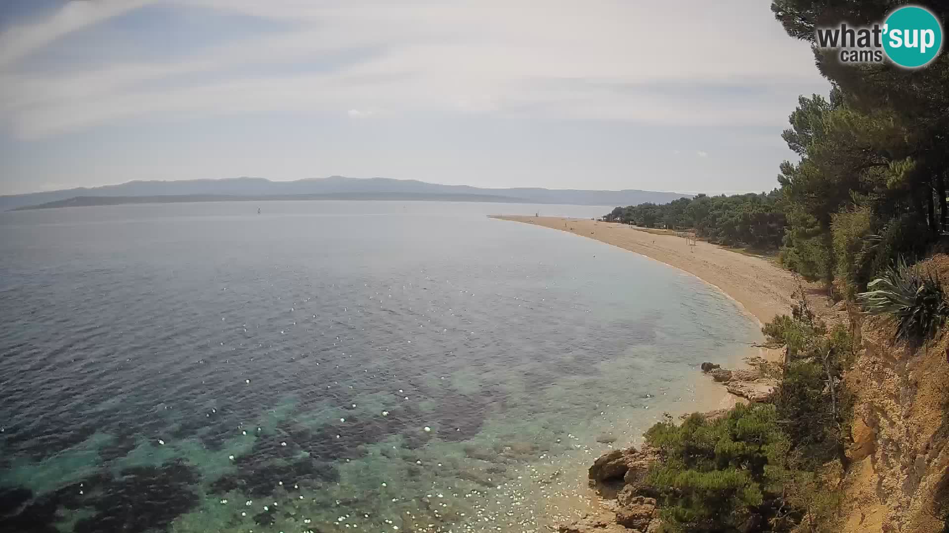Webcam Bol Zlatni Rat – Live View from Brač Island