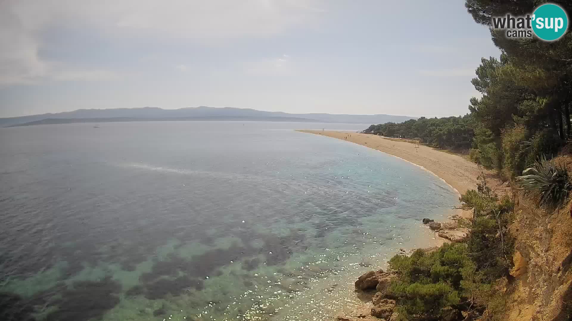 Webcam Bol Zlatni Rat – Live View from Brač Island