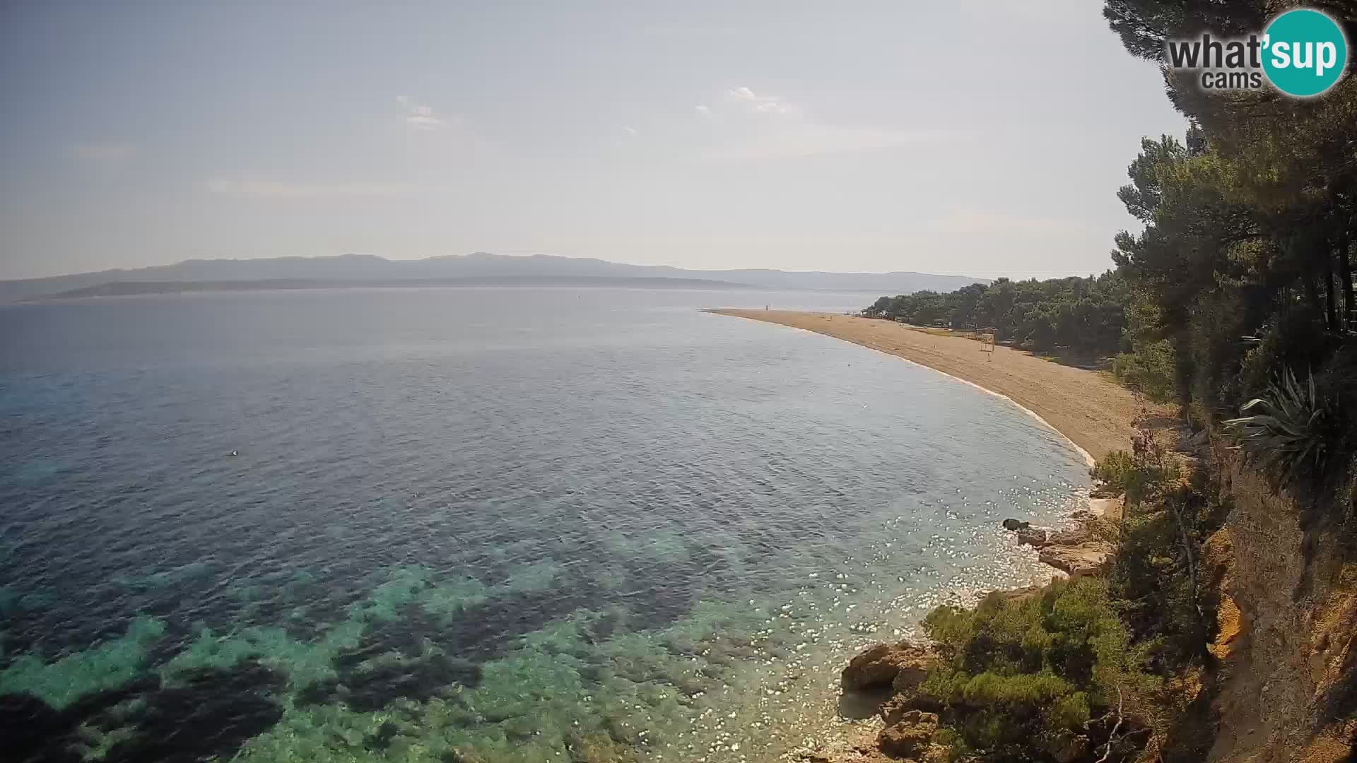 Webcam Bol Zlatni Rat – Live View from Brač Island