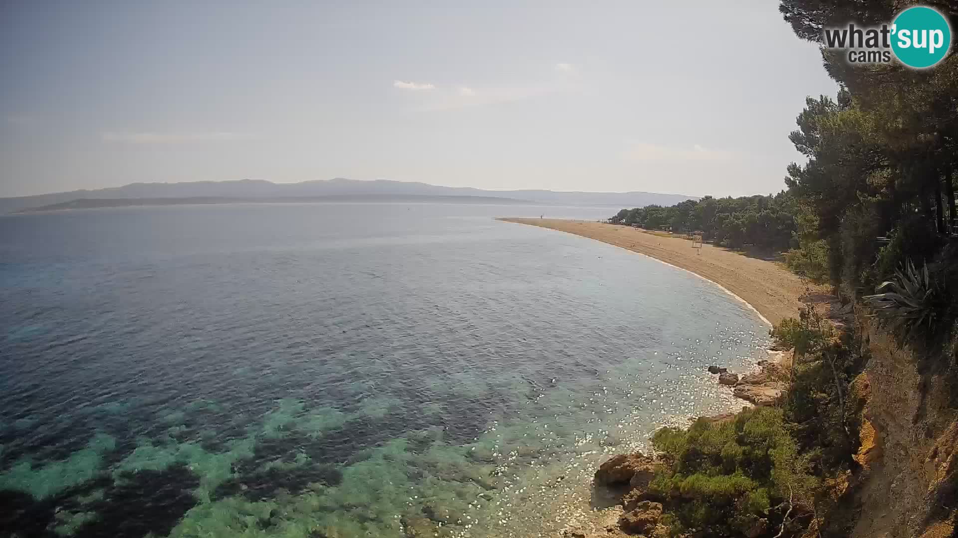 Webcam Bol Zlatni Rat – Live View from Brač Island