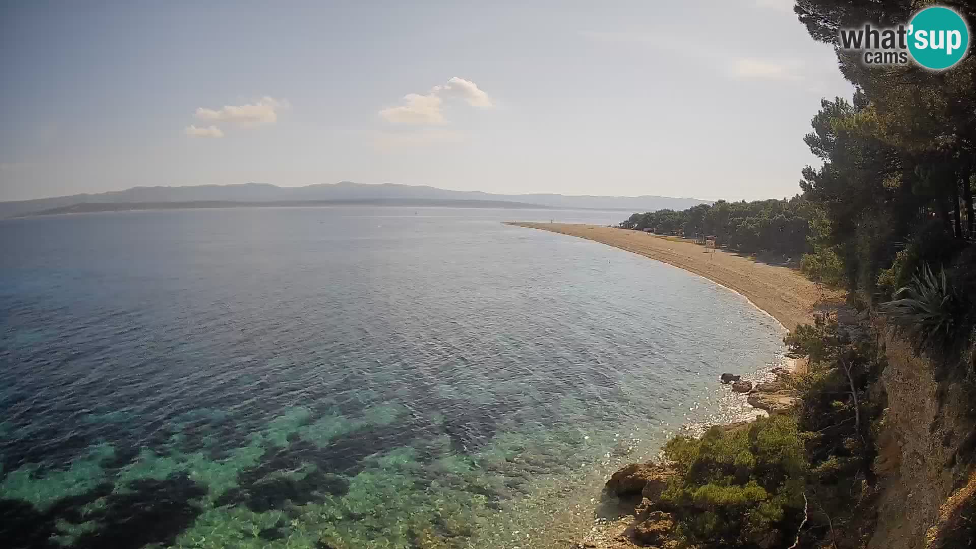 Webcam Bol Zlatni Rat – Live View from Brač Island