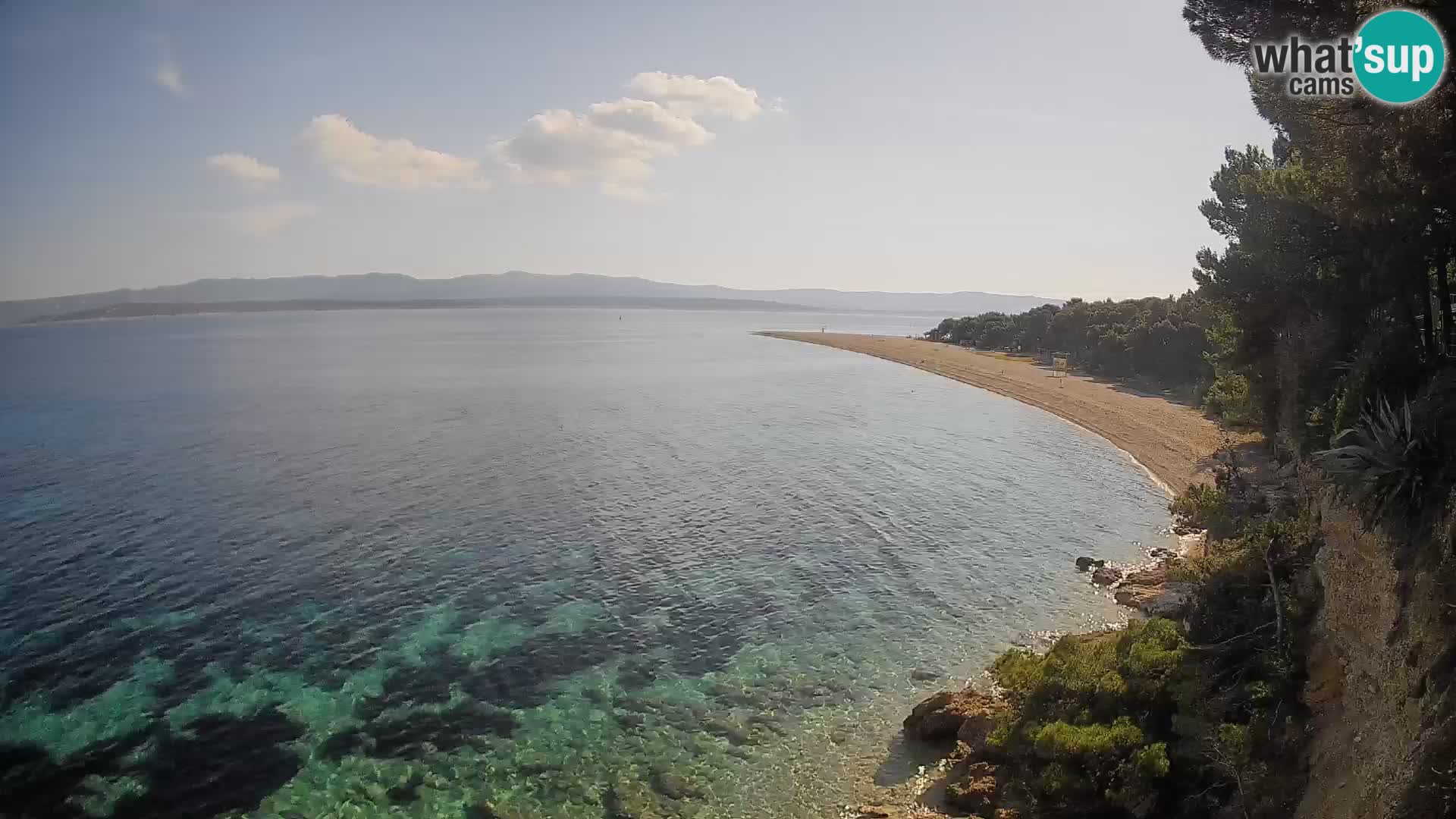 Webcam Bol Zlatni Rat – Live View from Brač Island