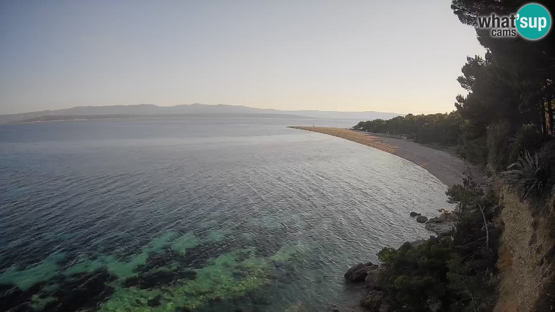 Webcam Bol Zlatni Rat – Vue en direct depuis l’île de Brač