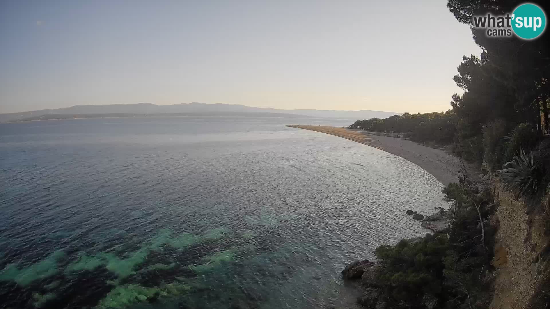 Webcam Bol Zlatni Rat – Vue en direct depuis l’île de Brač