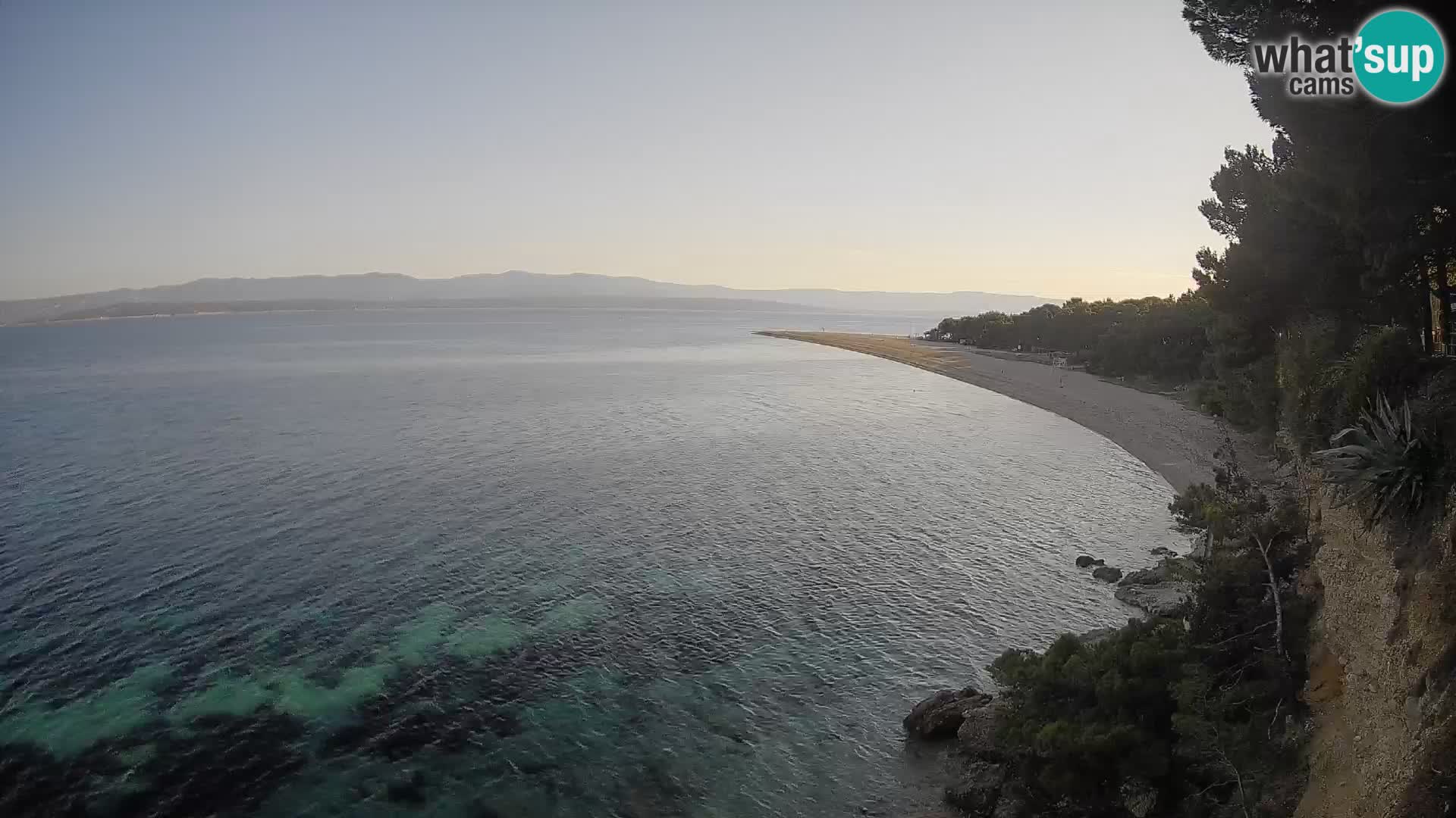Webcam Bol Zlatni Rat – Vue en direct depuis l’île de Brač