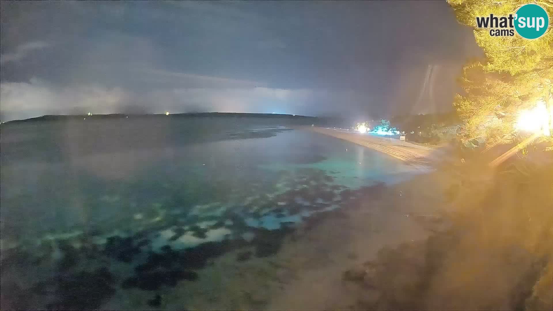 Webcam Bol Zlatni Rat – Vista en vivo desde la isla de Brač