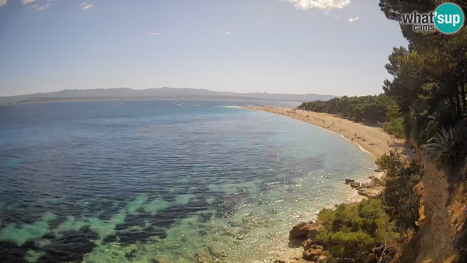 Webcam Bol Zlatni Rat – Live View from Brač Island