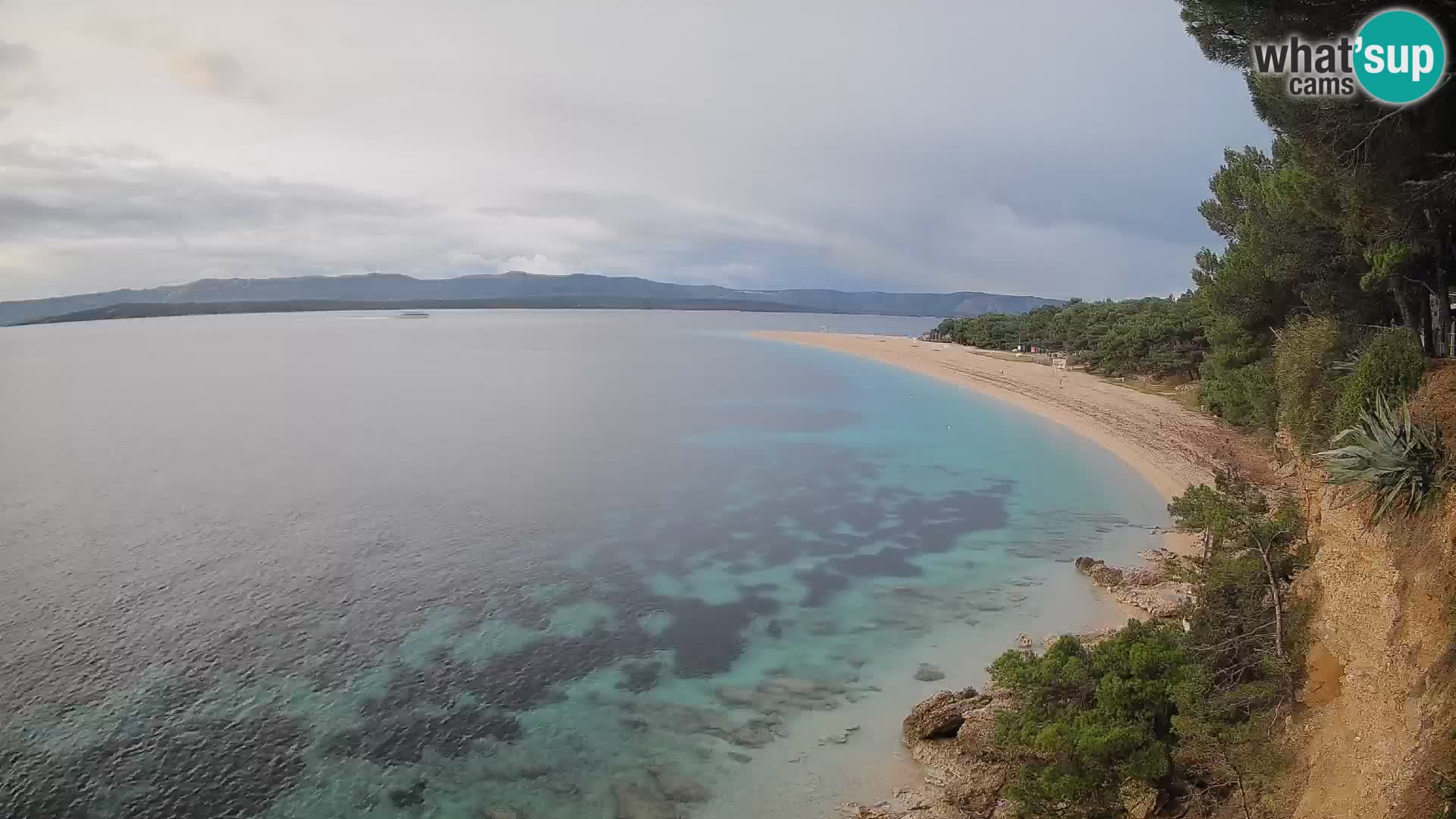 Webcam Bol Zlatni Rat – Vue en direct depuis l’île de Brač