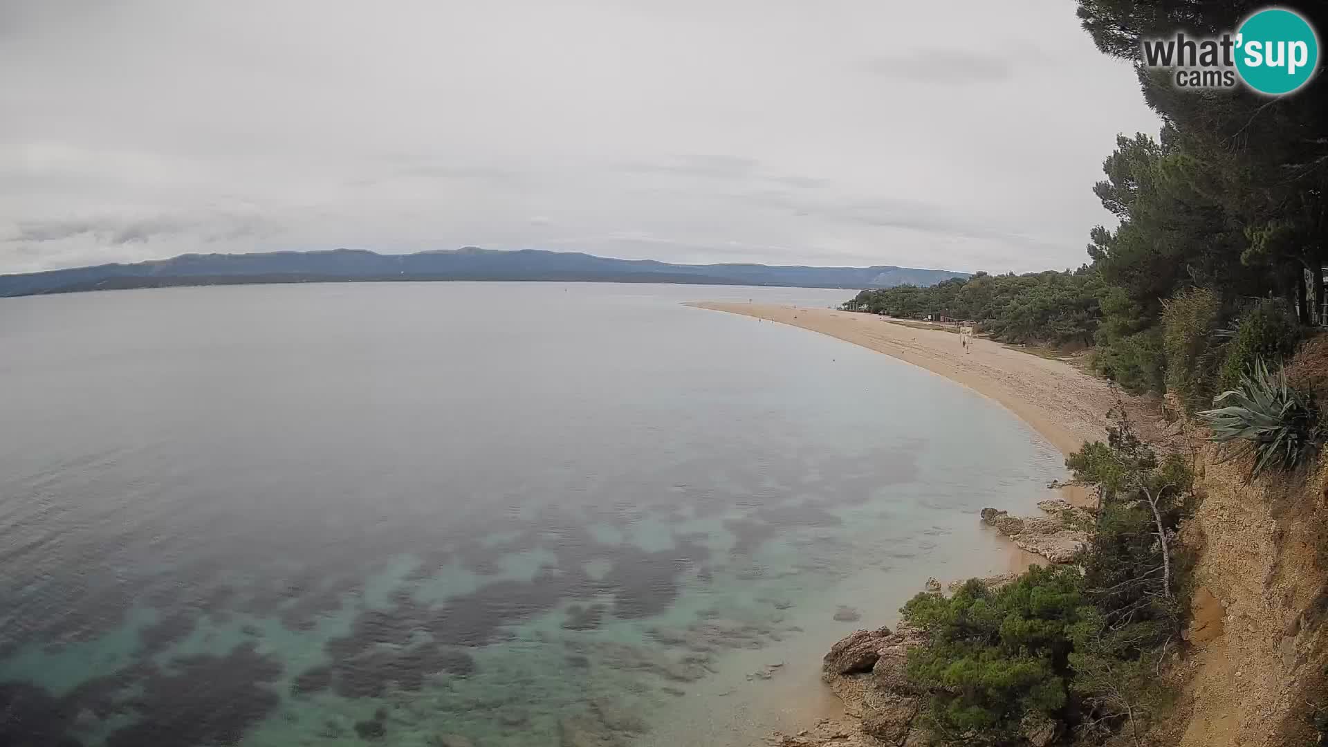 Webcam Bol Zlatni Rat – Live View from Brač Island