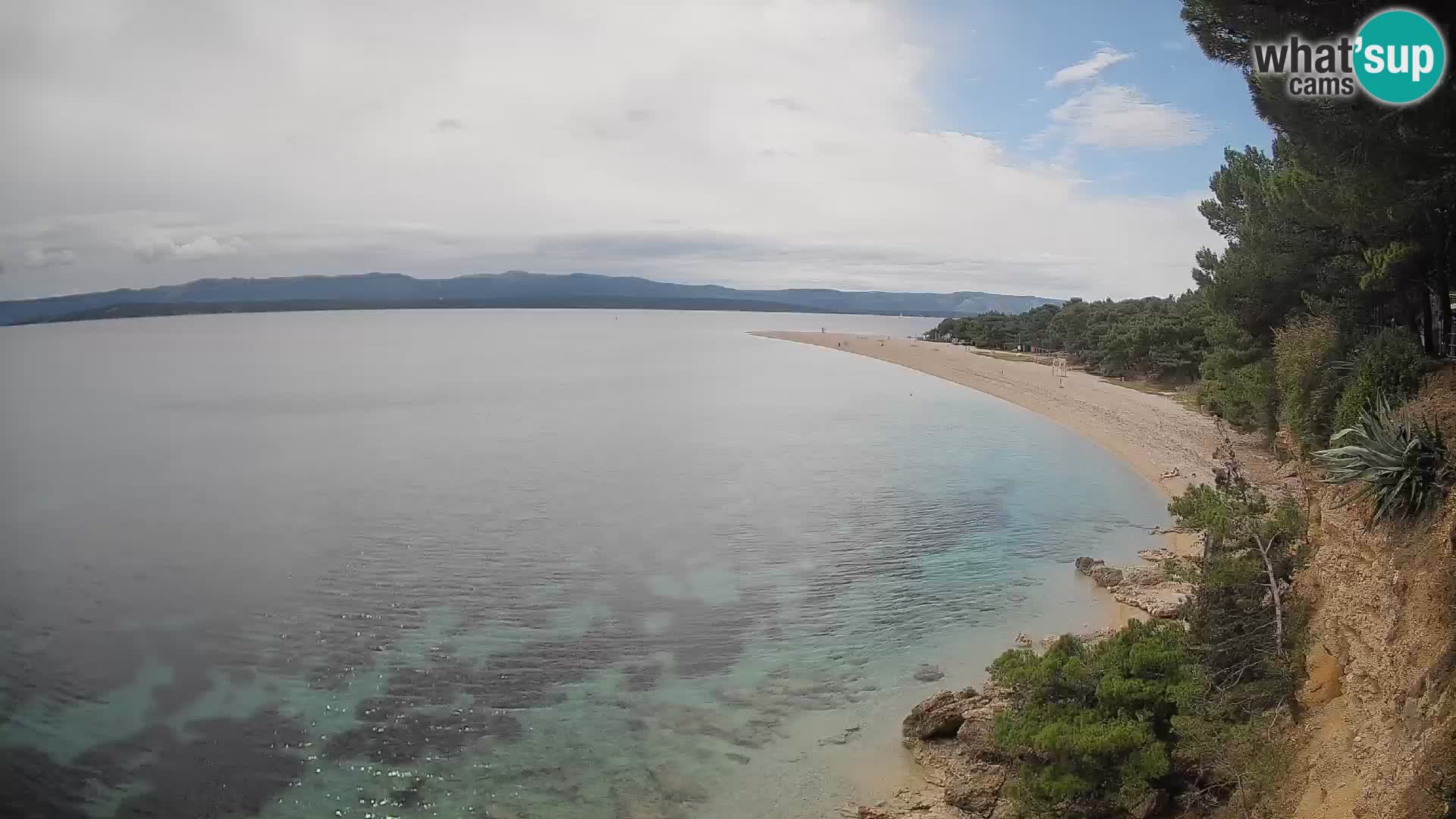 Webcam Bol Zlatni Rat – Live View from Brač Island