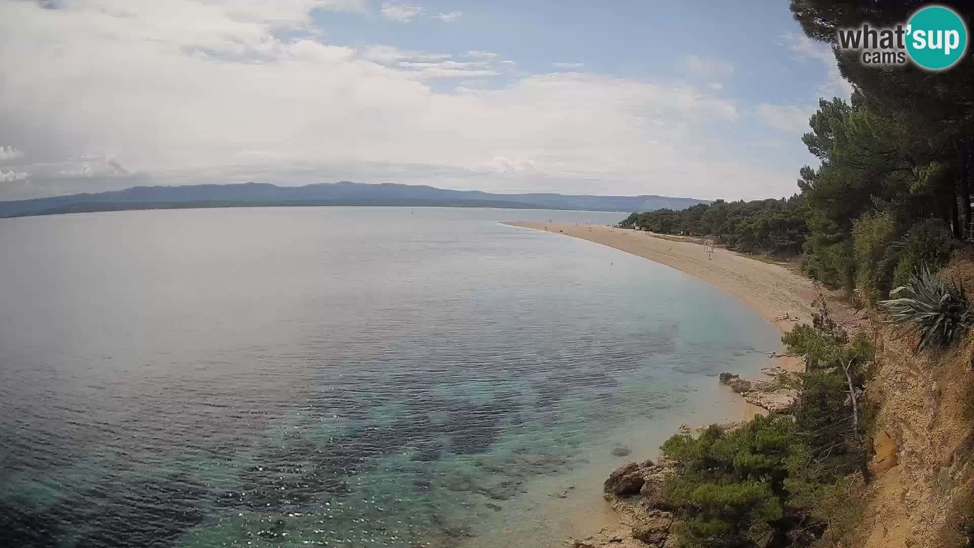 Webcam Bol Zlatni Rat – Live View from Brač Island