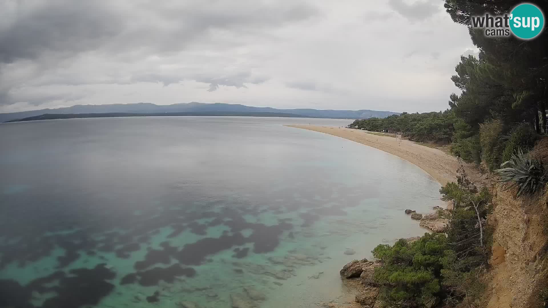 Webcam Bol Zlatni Rat – Live View from Brač Island