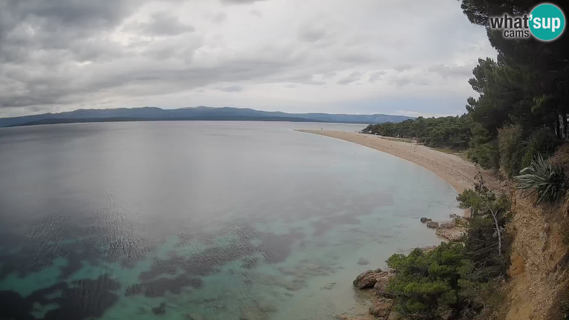 Webcam Bol Zlatni Rat – Live View from Brač Island