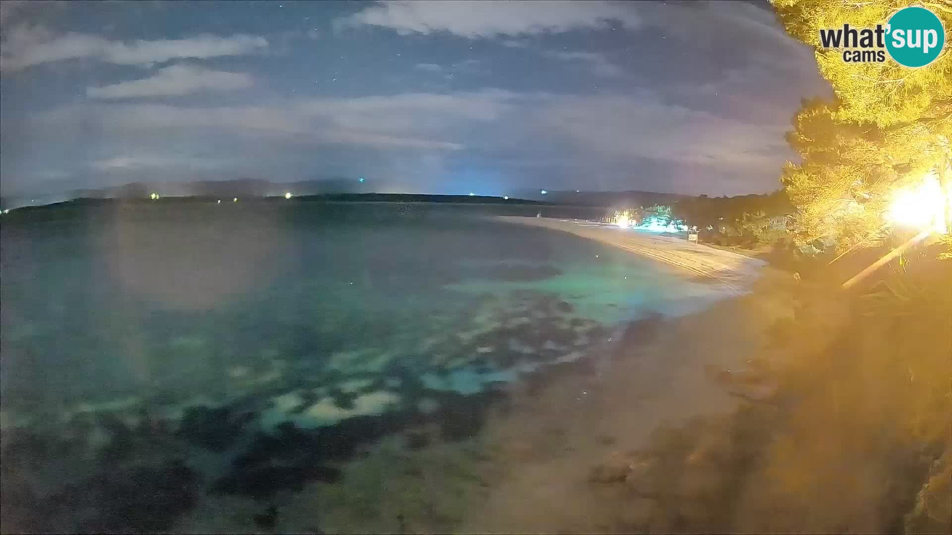 Webcam Zlatni Rat Bol – Liveblick vom berühmten Strand auf Brač