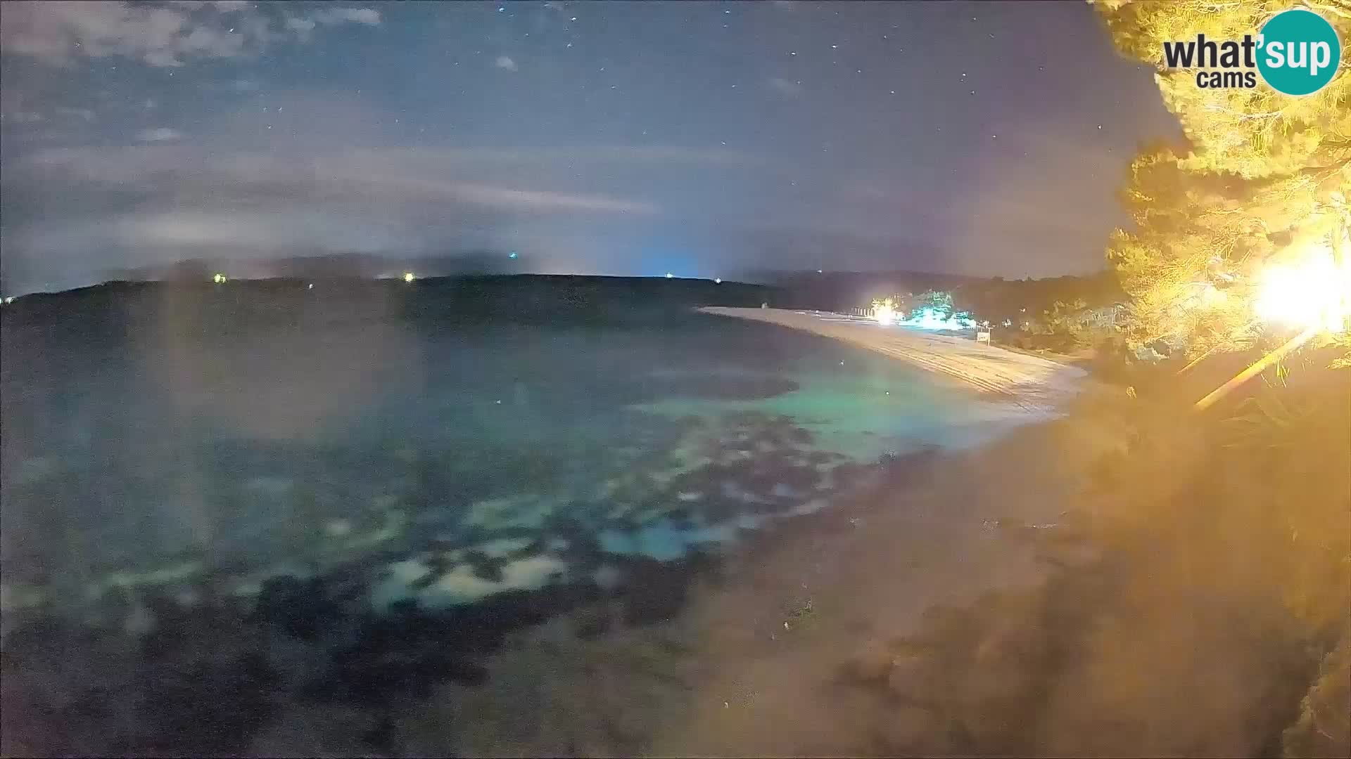 Webcam Zlatni Rat Bol – Liveblick vom berühmten Strand auf Brač