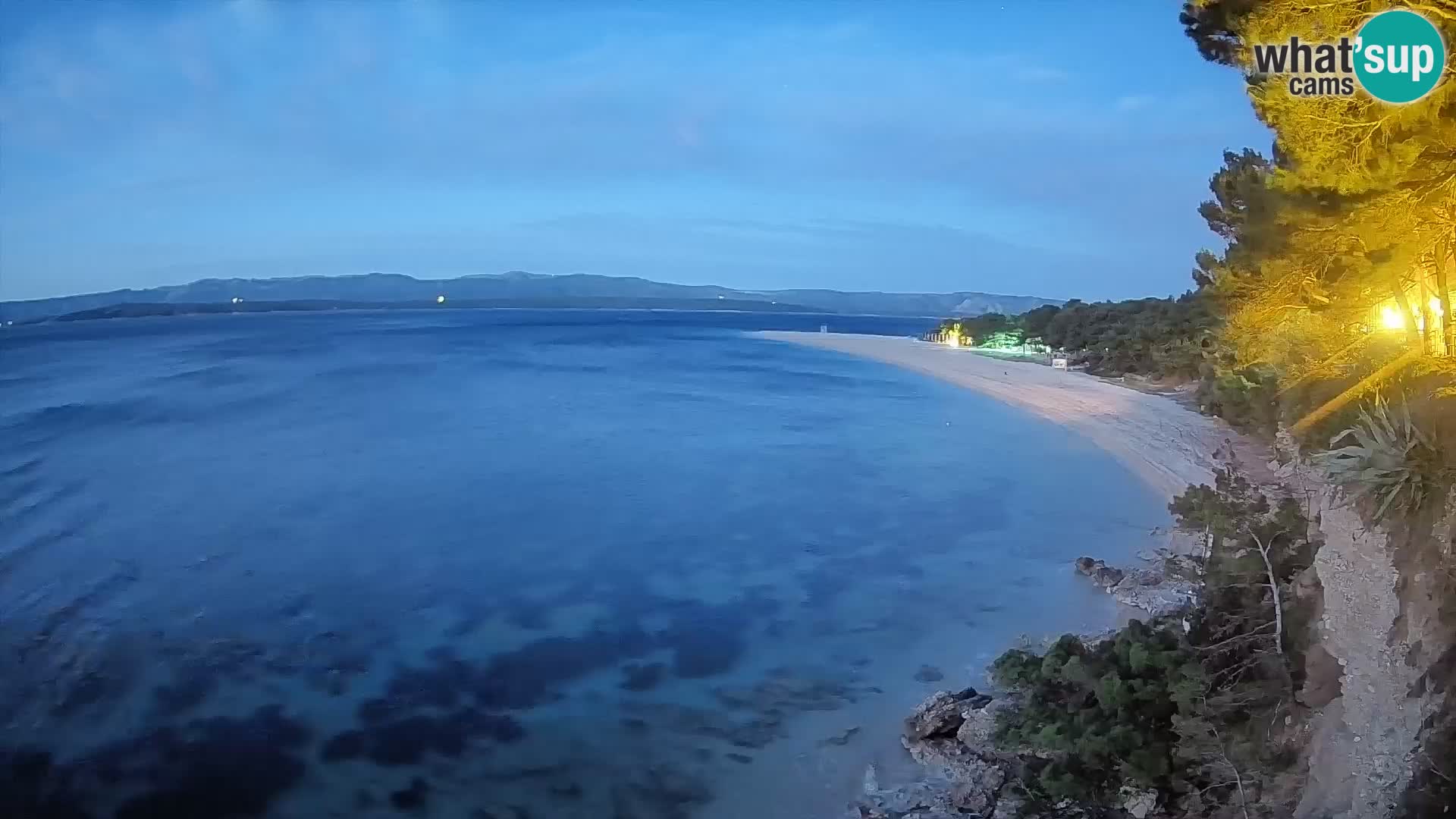 Webcam Bol Zlatni Rat – Vue en direct depuis l’île de Brač