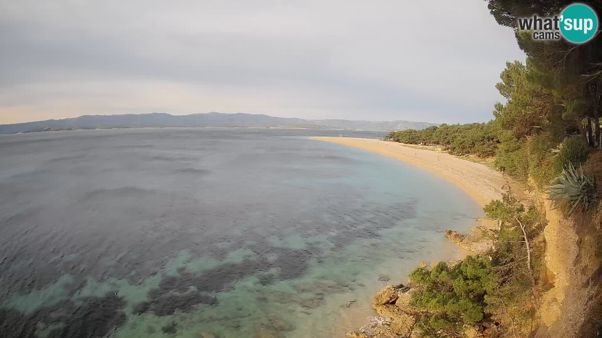 Webcam Bol Zlatni Rat – Live View from Brač Island