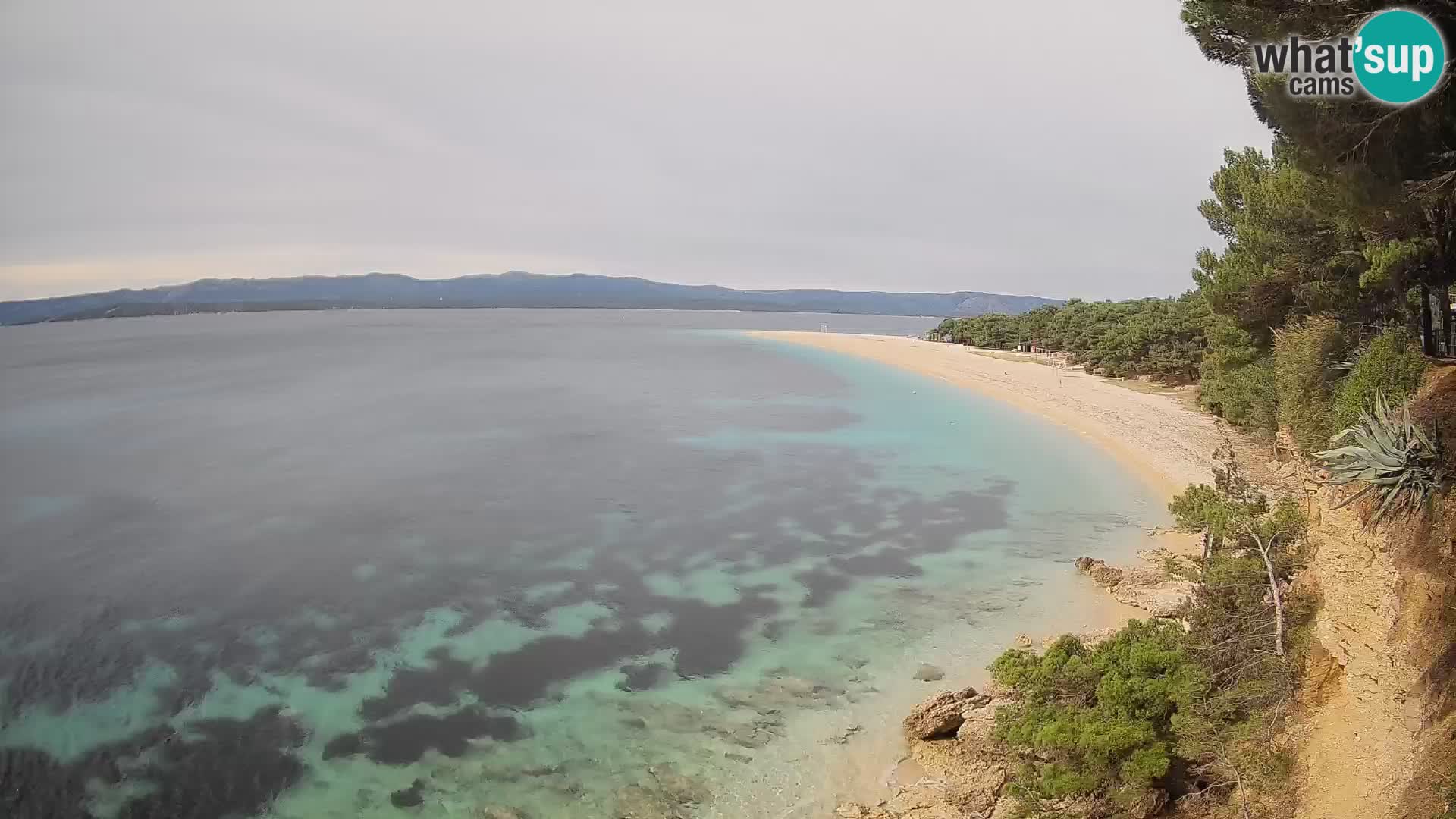 Webcam Bol Zlatni Rat – Live View from Brač Island