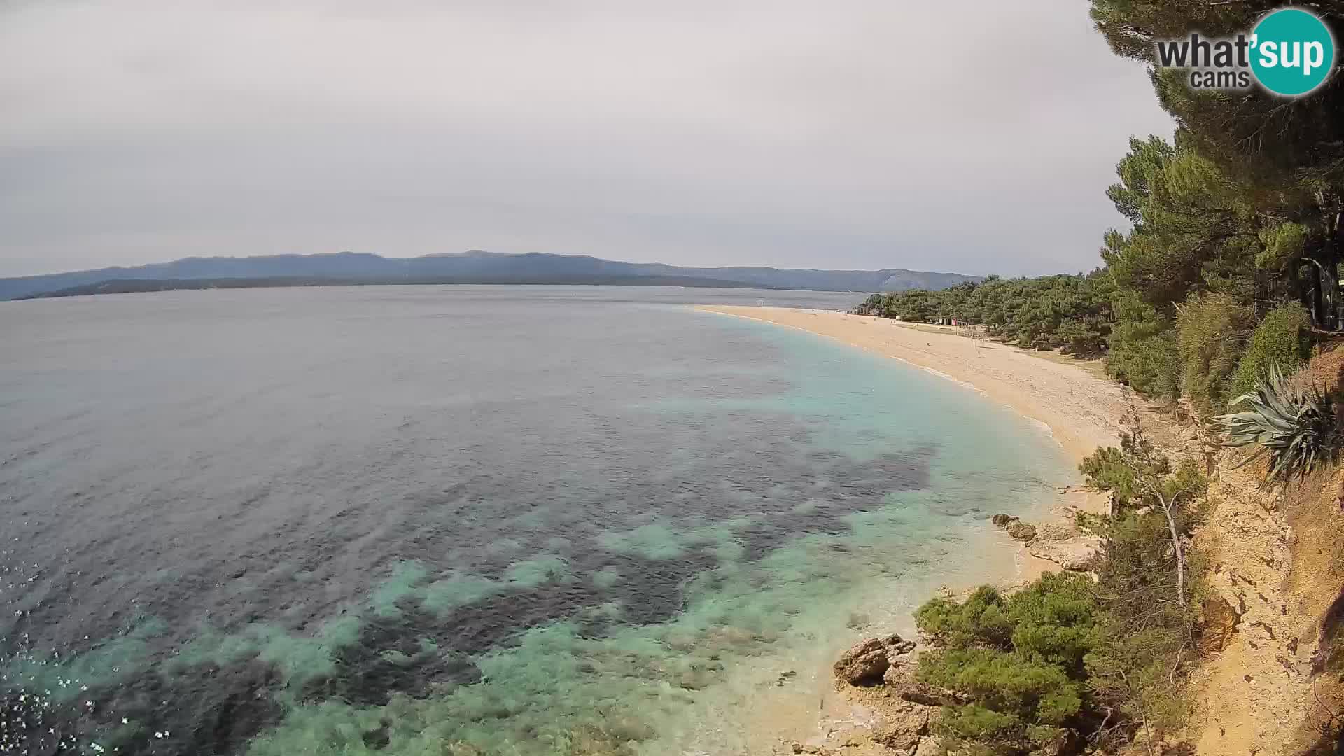 Webcam Bol Zlatni Rat – Live View from Brač Island
