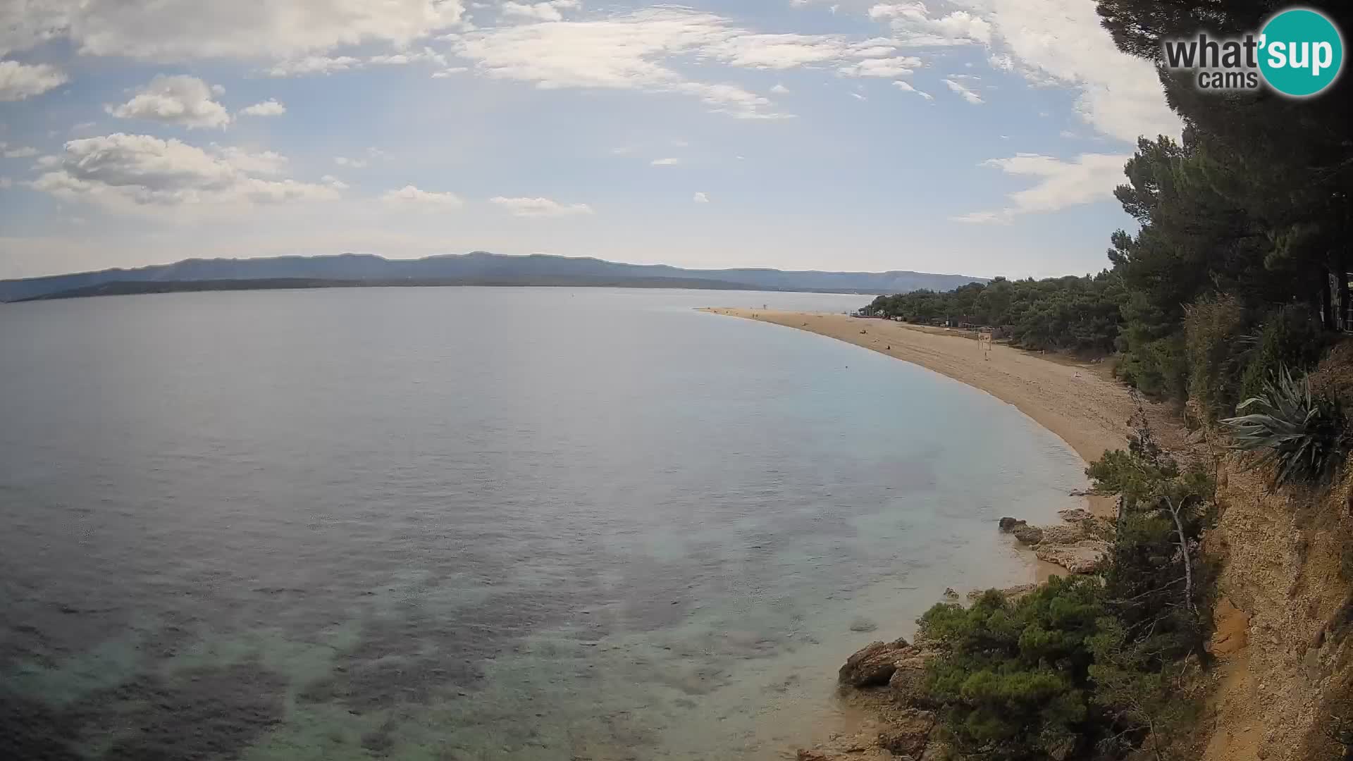Webcam Bol Zlatni Rat – Live View from Brač Island