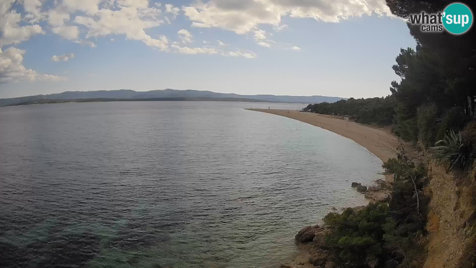 Webcam Bol Zlatni Rat – Live View from Brač Island