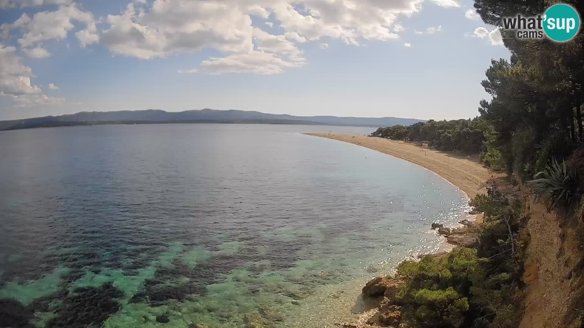 Webcam Bol Zlatni Rat – Live View from Brač Island
