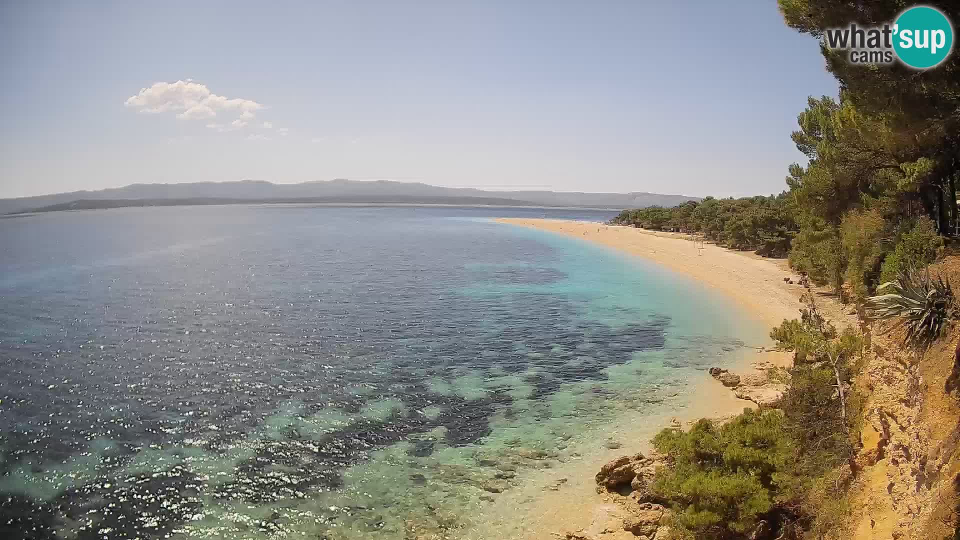 Webcam Bol Zlatni Rat – Live View from Brač Island