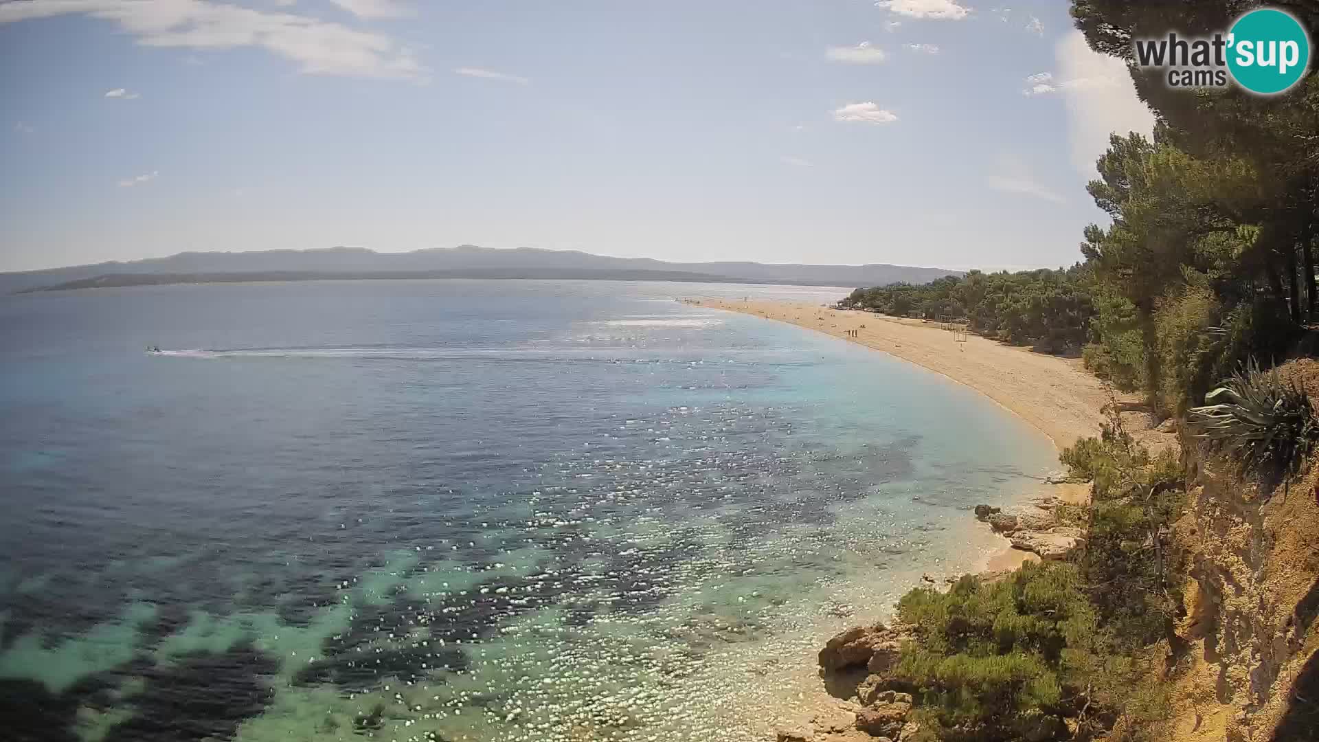 Webcam Bol Zlatni Rat – Vue en direct depuis l’île de Brač