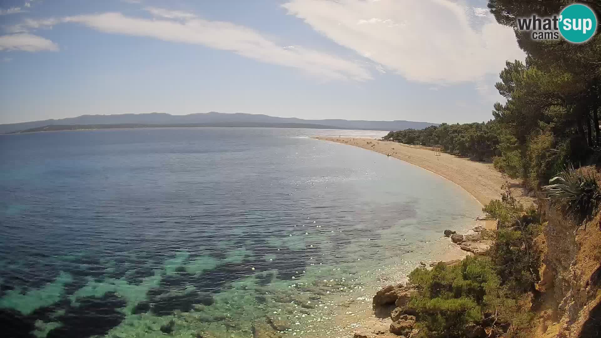 Webcam Bol Zlatni Rat – Live View from Brač Island