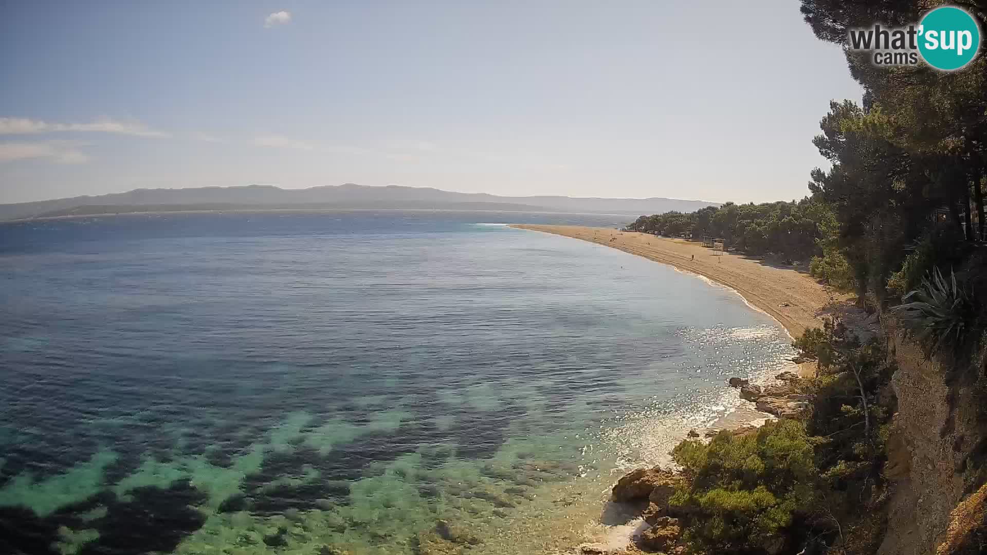 Webcam Bol Zlatni Rat – Live View from Brač Island