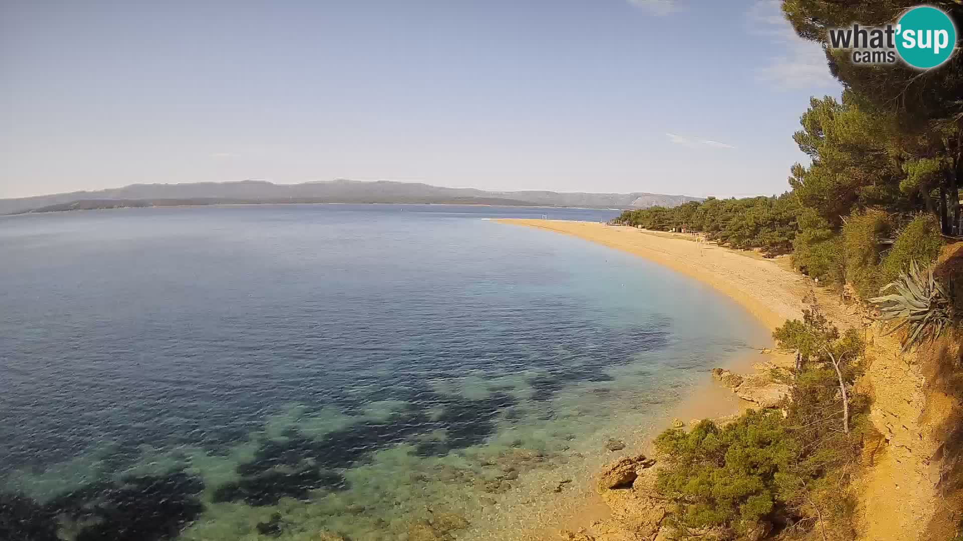 Webcam Bol Zlatni Rat – Live View from Brač Island