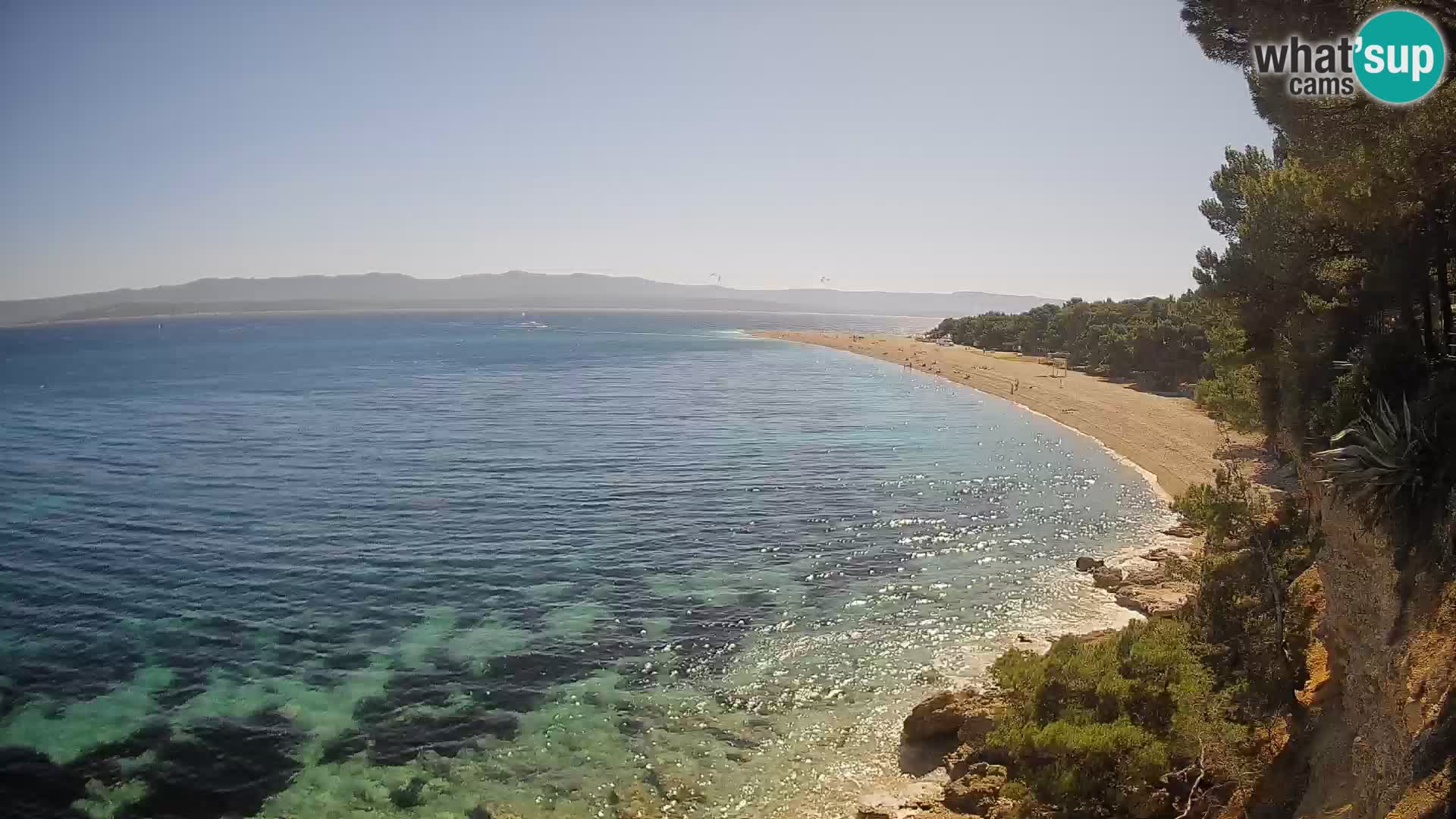 Webcam Bol Zlatni Rat – Live View from Brač Island