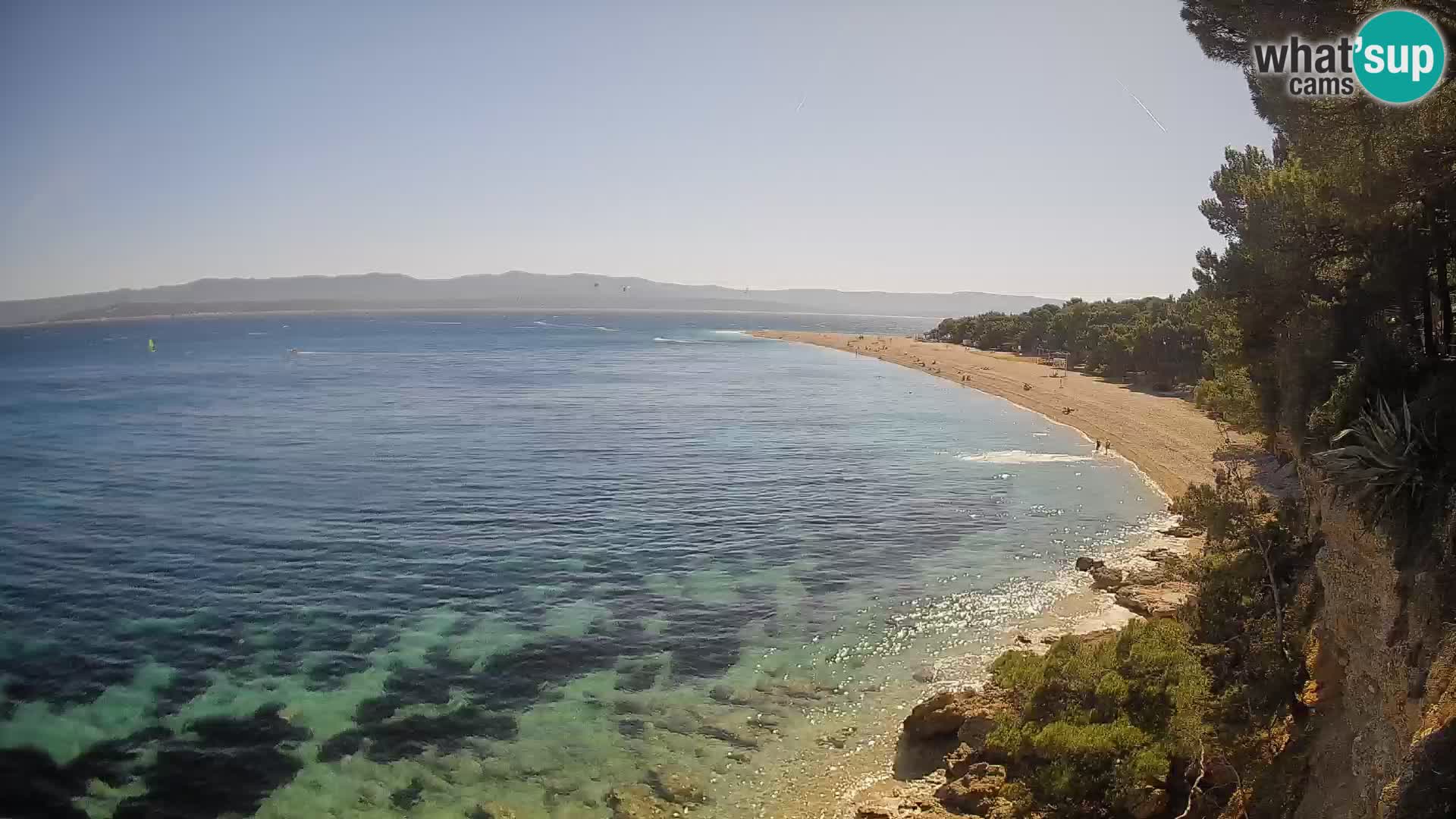 Webcam Bol Zlatni Rat – Live View from Brač Island
