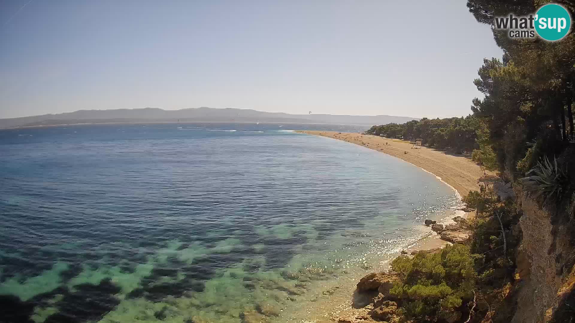 Webcam Bol Zlatni Rat – Diretta dalla spiaggia più famosa di Brač