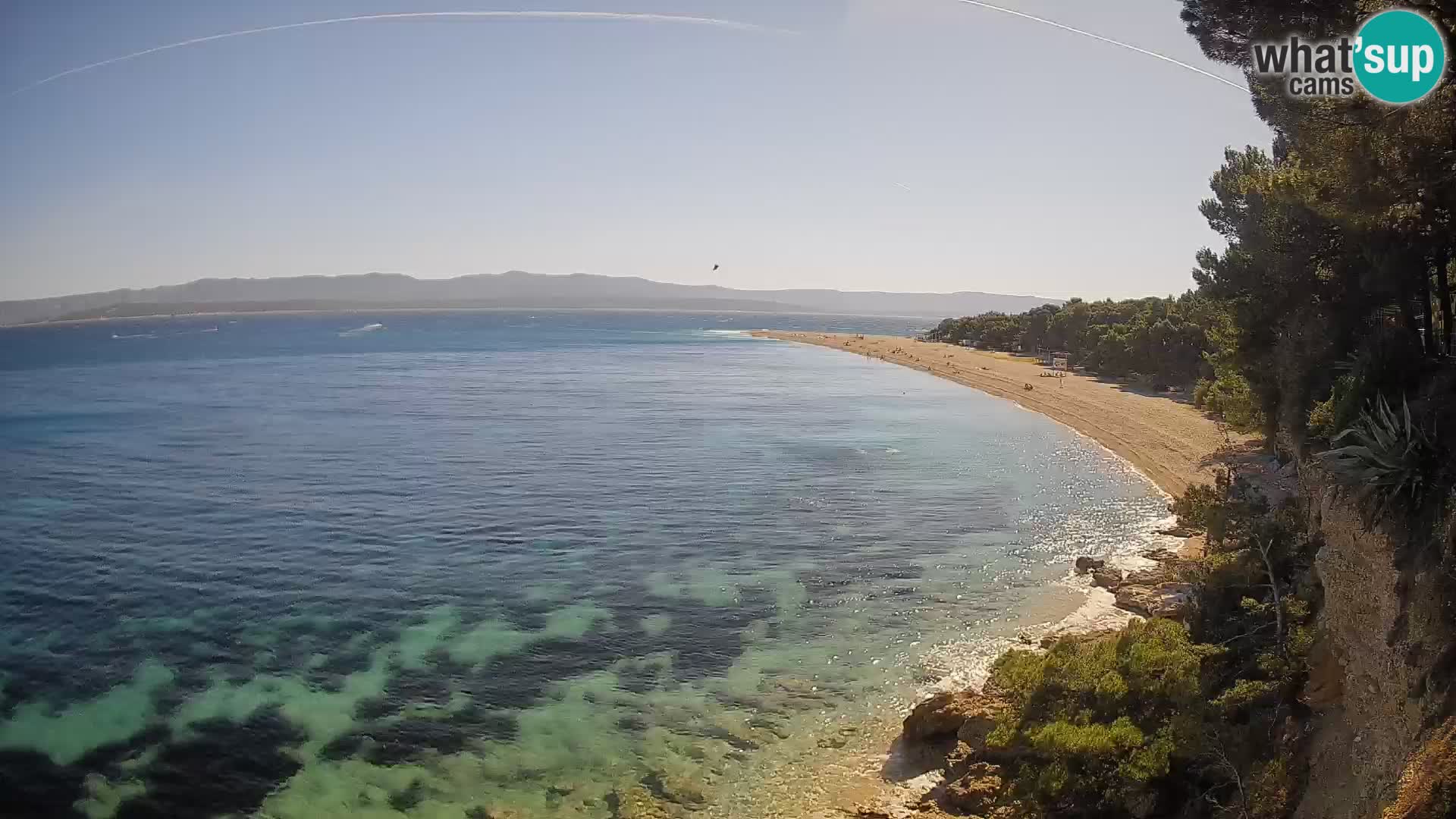 Webcam Bol Zlatni Rat – Live View from Brač Island