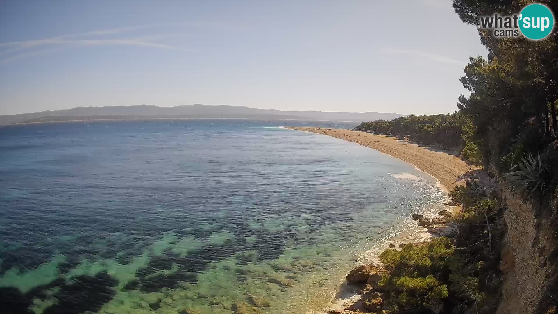 Webcam Bol Zlatni Rat – Diretta dalla spiaggia più famosa di Brač