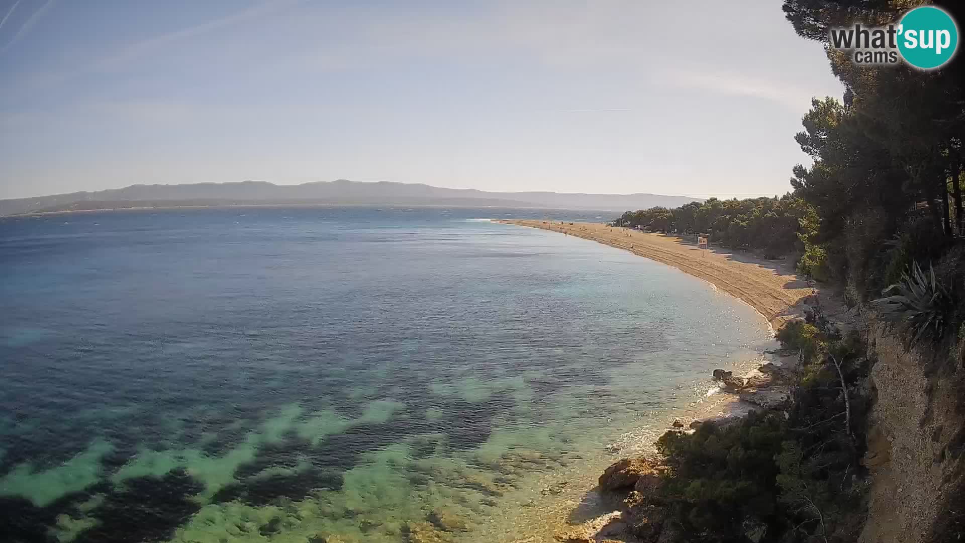 Webcam Bol Zlatni Rat – Live View from Brač Island