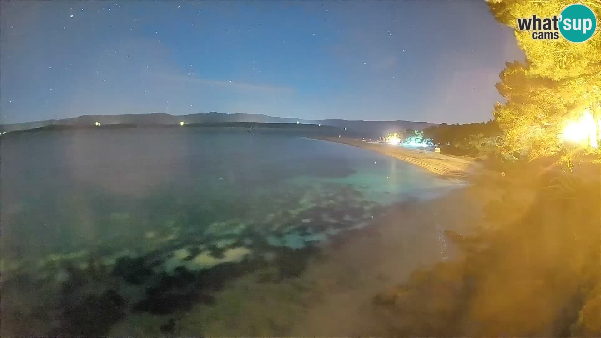 Webcam Zlatni Rat Bol – Liveblick vom berühmten Strand auf Brač