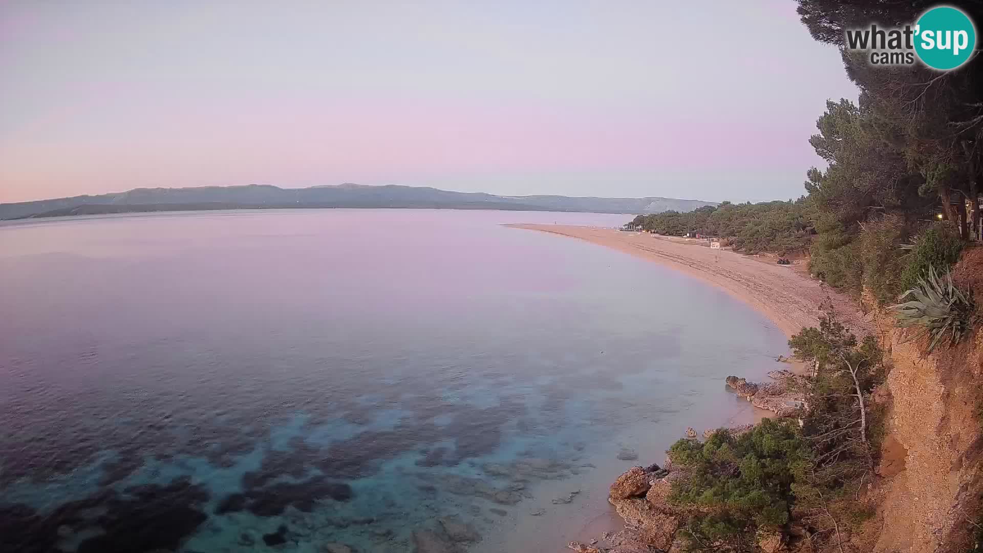 Webcam Bol Zlatni Rat – Vue en direct depuis l’île de Brač