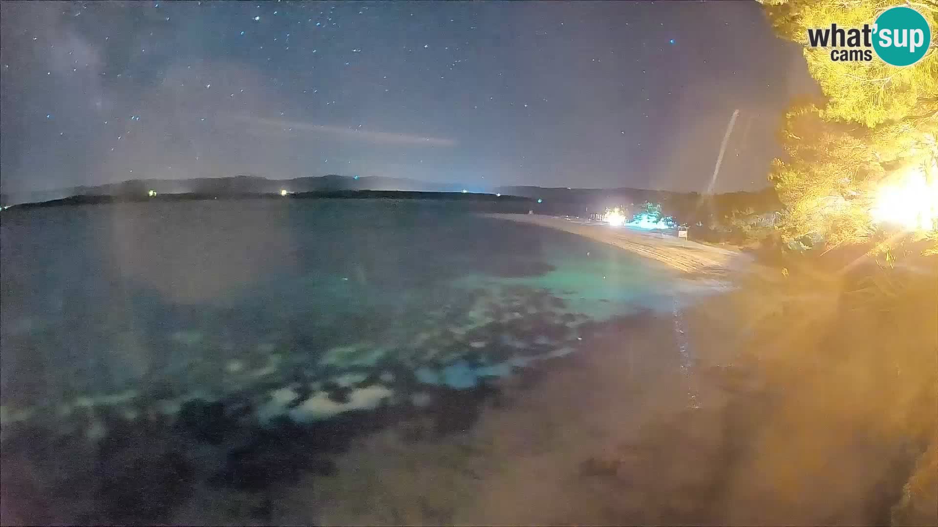 Webcam Zlatni Rat Bol – Liveblick vom berühmten Strand auf Brač