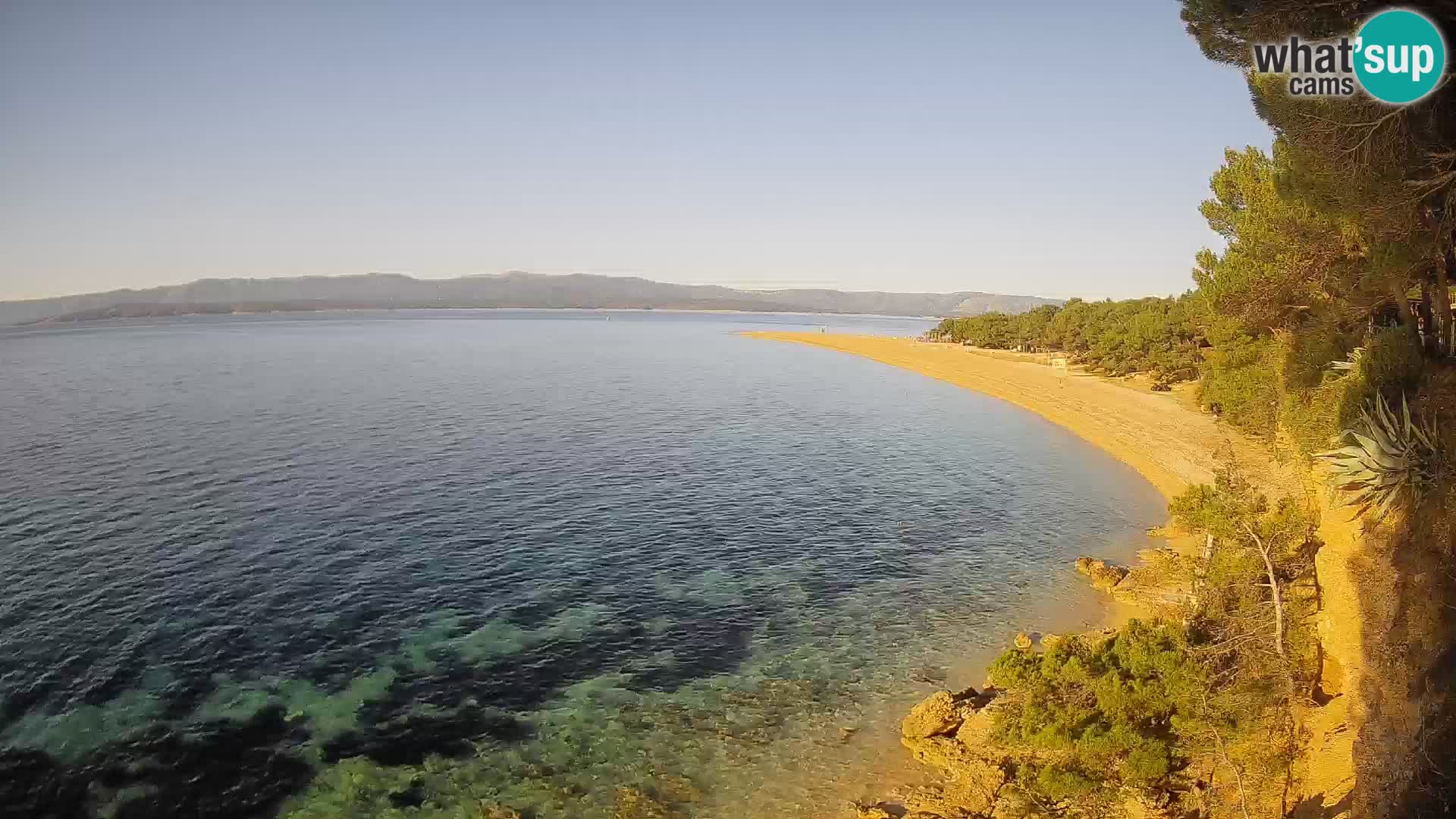 Webcam Bol Zlatni Rat – Live View from Brač Island