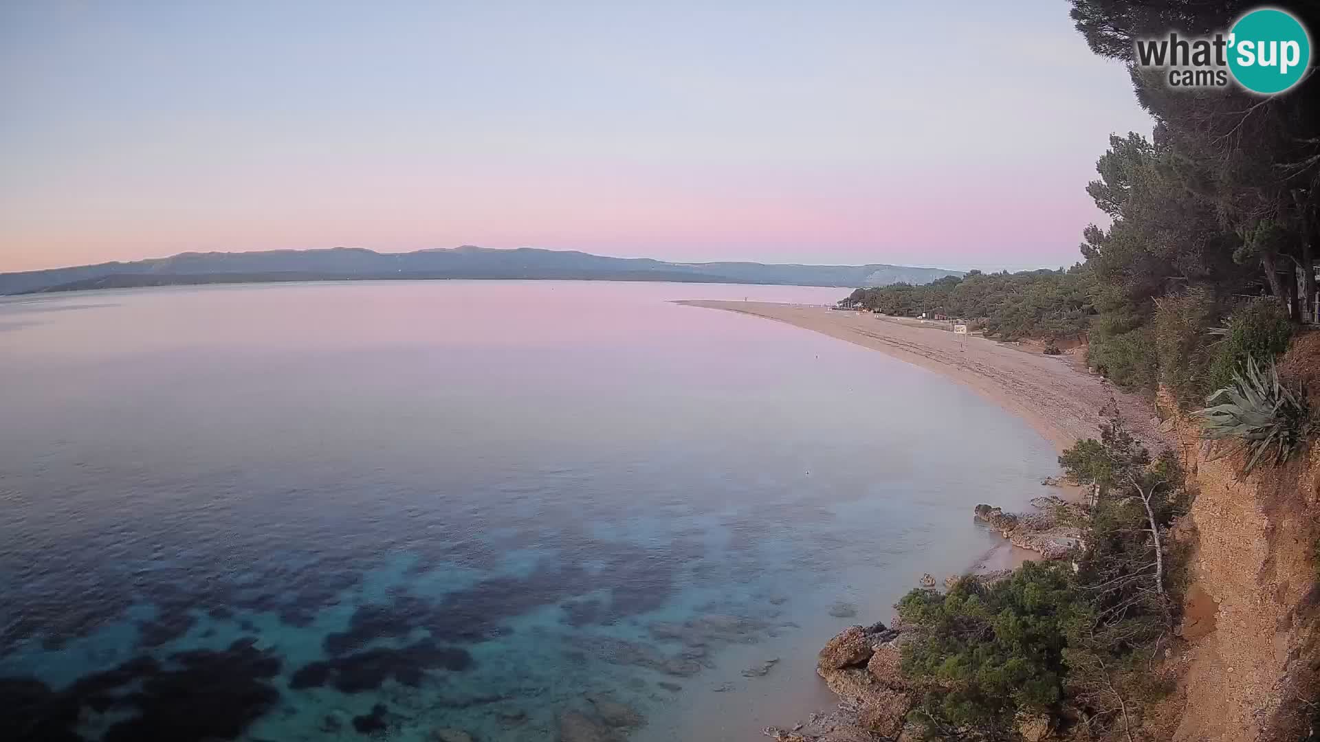 Webcam Bol Zlatni Rat – Vue en direct depuis l’île de Brač
