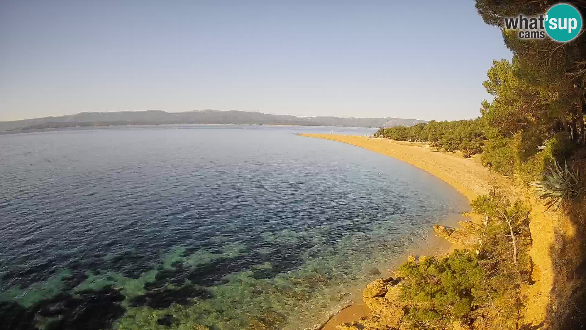 Webcam Bol Zlatni Rat – Vue en direct depuis l’île de Brač